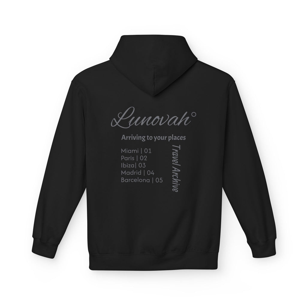 Lunovah — Travel Archive | Fleece Hoodie