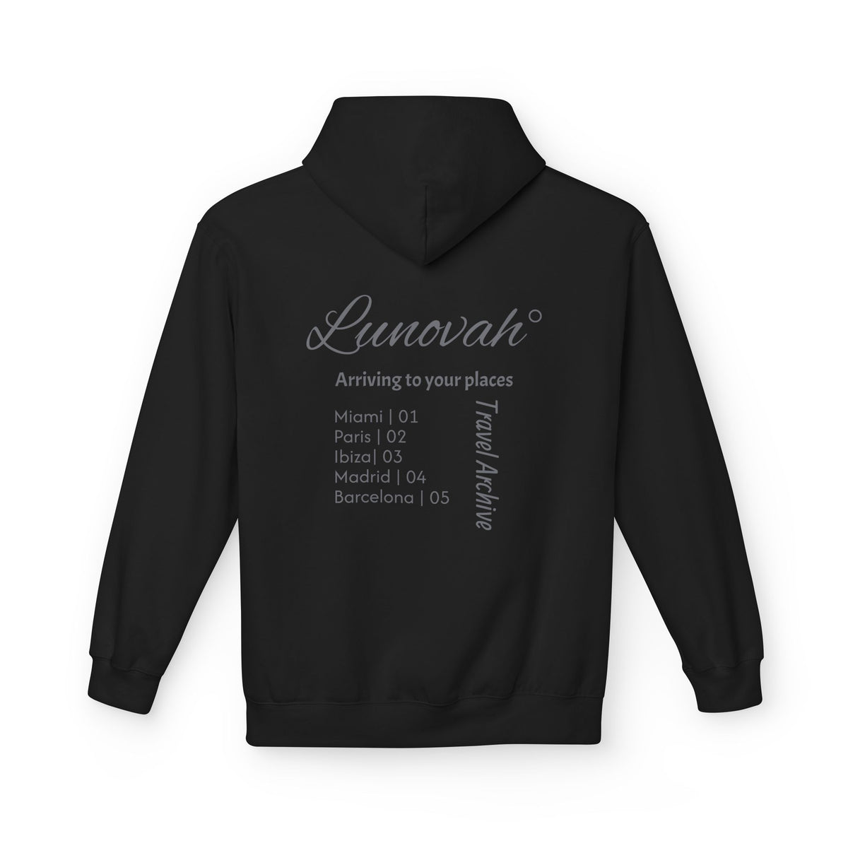 Lunovah — Travel Archive | Fleece Hoodie