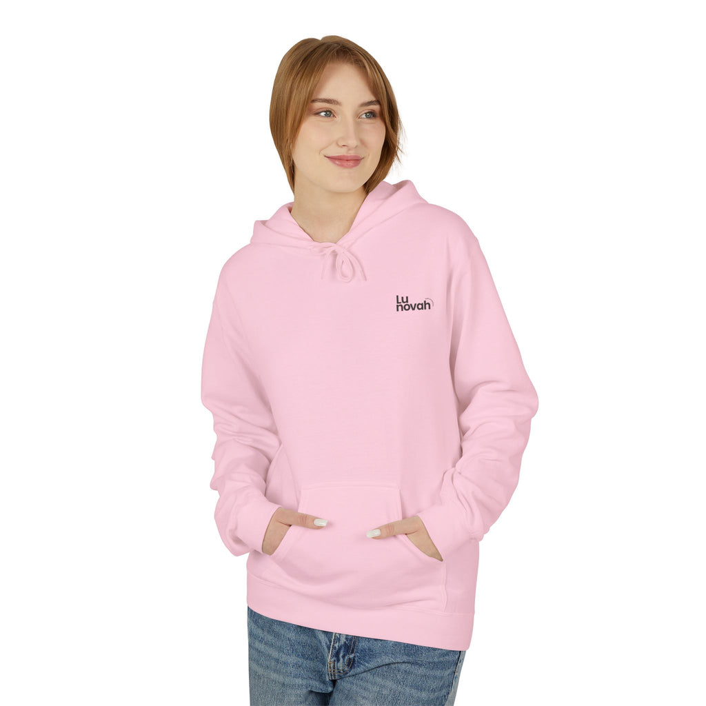 Soft Ambition — Pink/Paragon Lunovah Fleece Hoodie