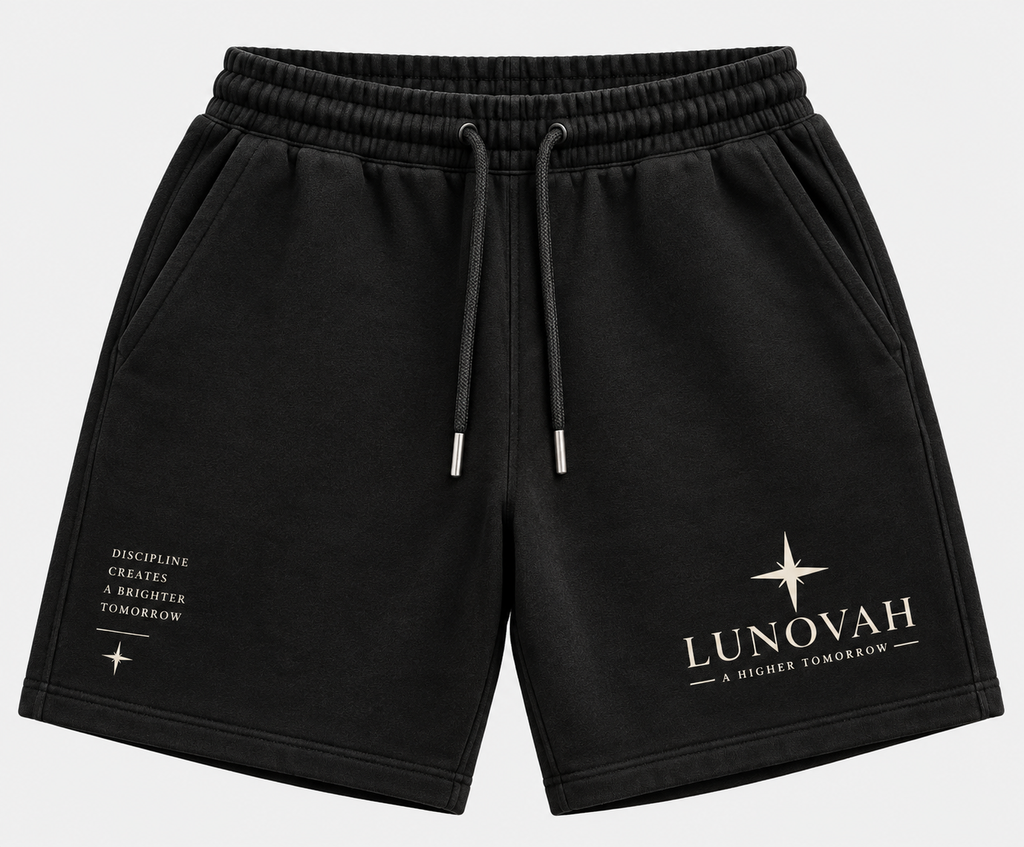 Lunovah Orbital Graphic Shorts