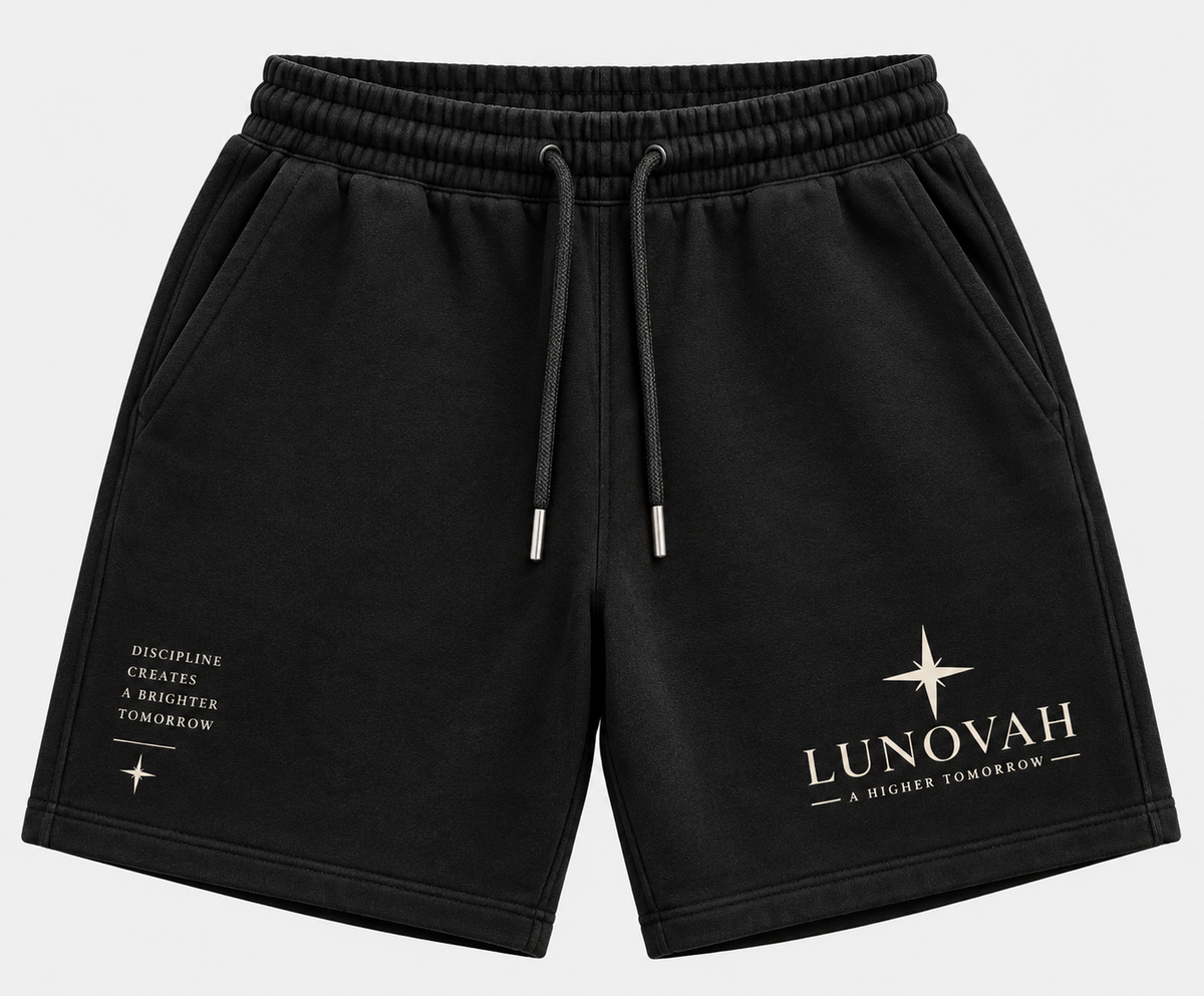 Lunovah Orbital Graphic Shorts