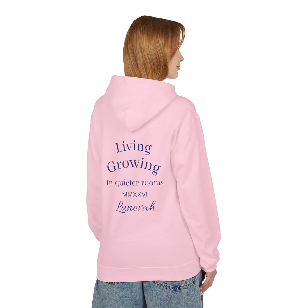 Soft Ambition — Pink/Paragon Lunovah Fleece Hoodie
