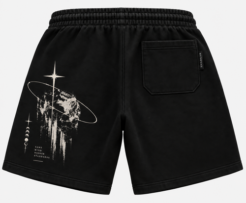 Lunovah Orbital Graphic Shorts