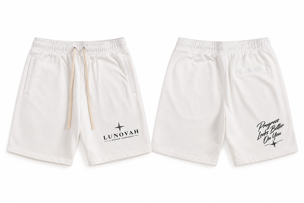 Essential Cotton Lunovah Orbital Cream Shorts