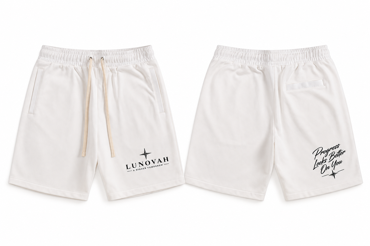 Essential Cotton Lunovah Orbital Cream Shorts