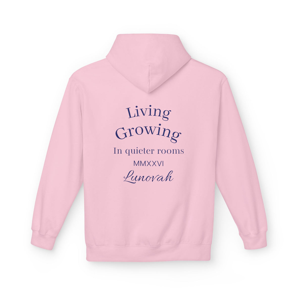Soft Ambition — Pink/Paragon Lunovah Fleece Hoodie
