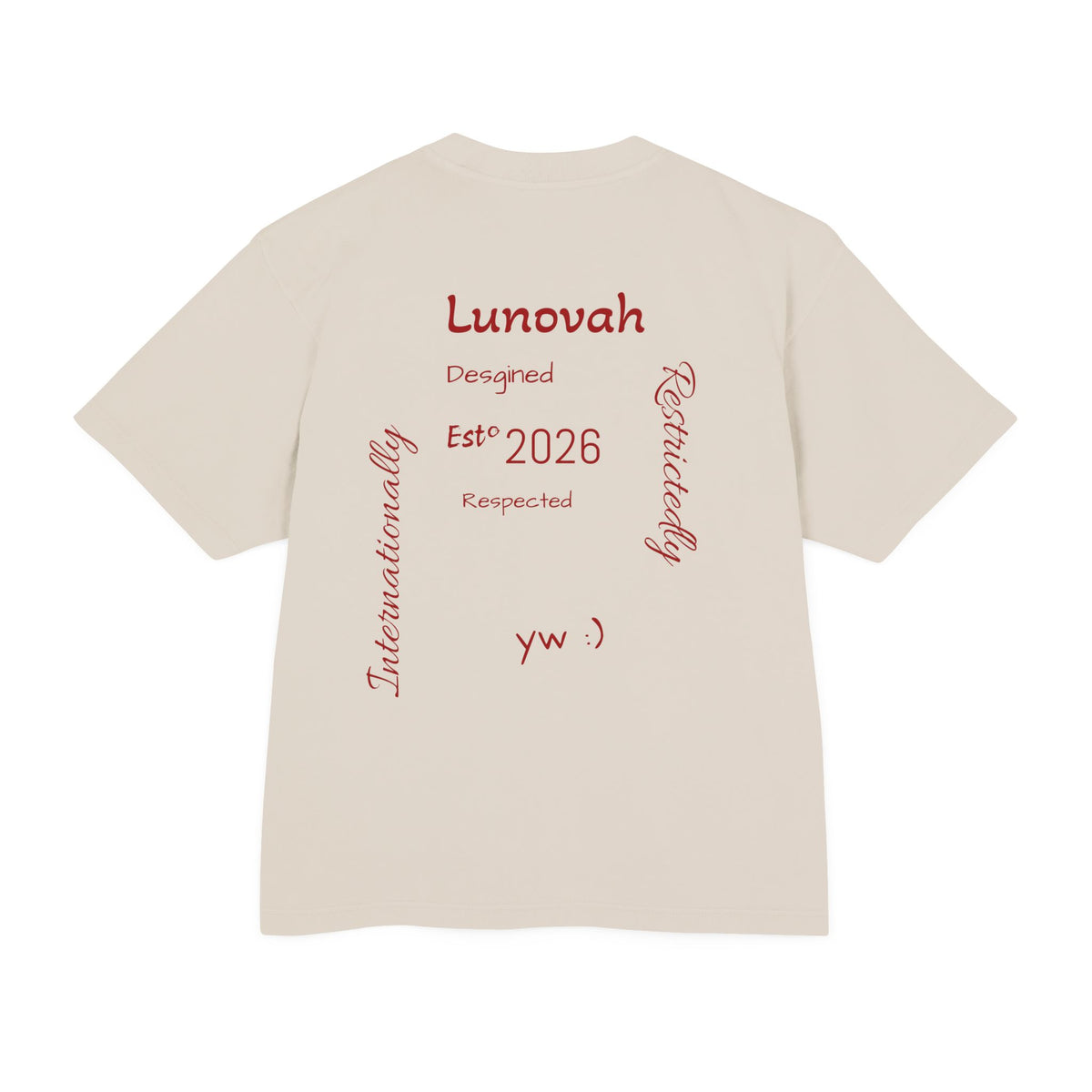 Lunovah — 2026 Signature T-Shirt | 02